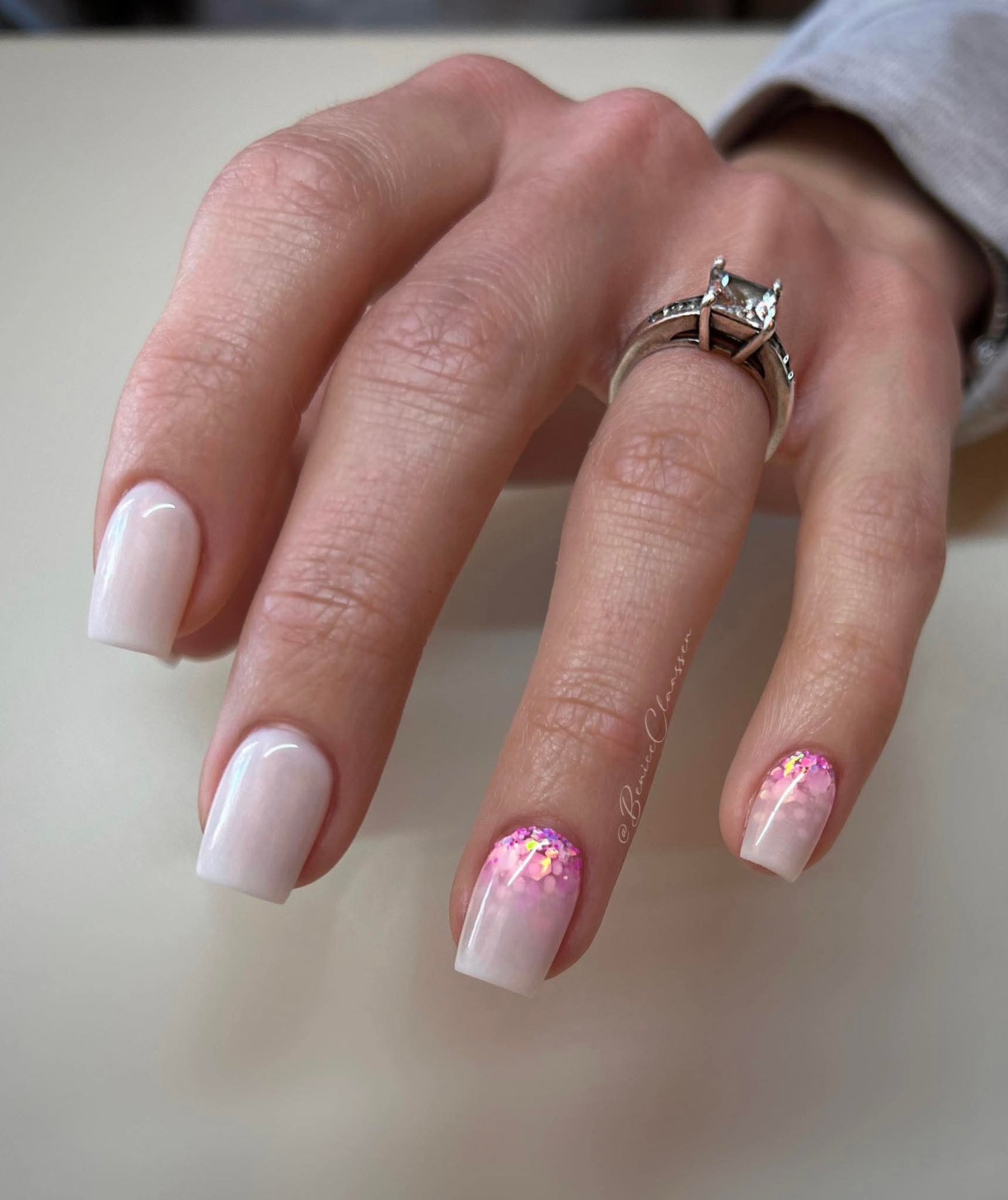 Chunky Pink Stilettos