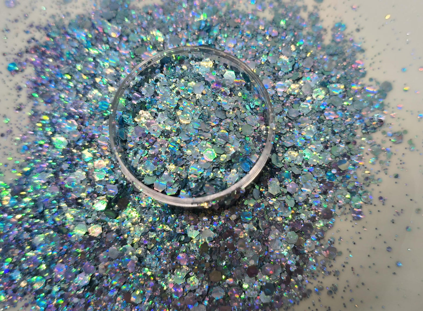 Chunky Cat Eye Blue