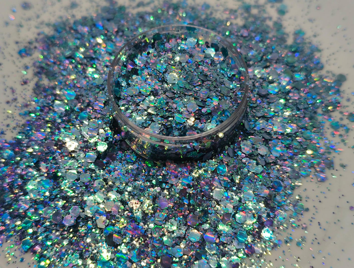 Chunky Cat Eye Blue