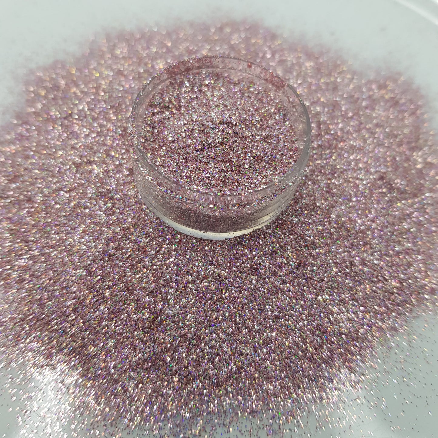 Holographic Rose Gold