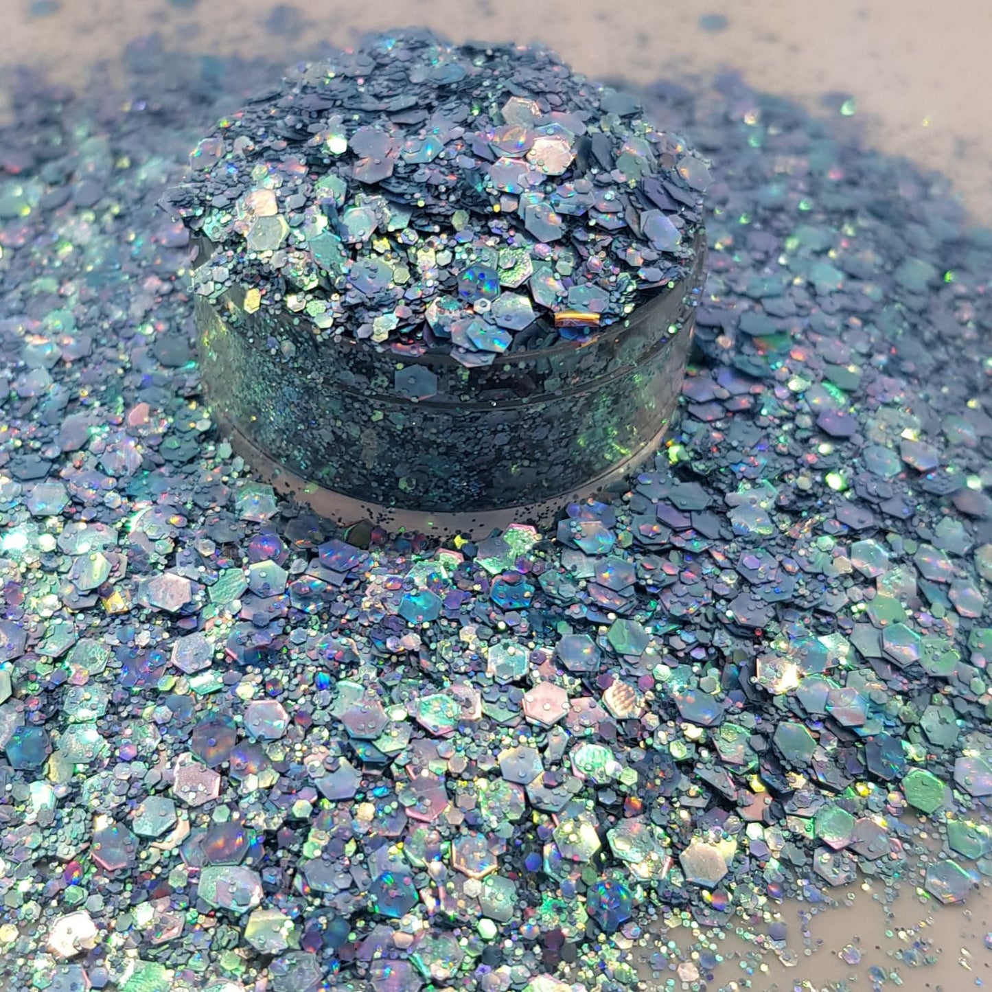 Chunky Cat Eye Blue
