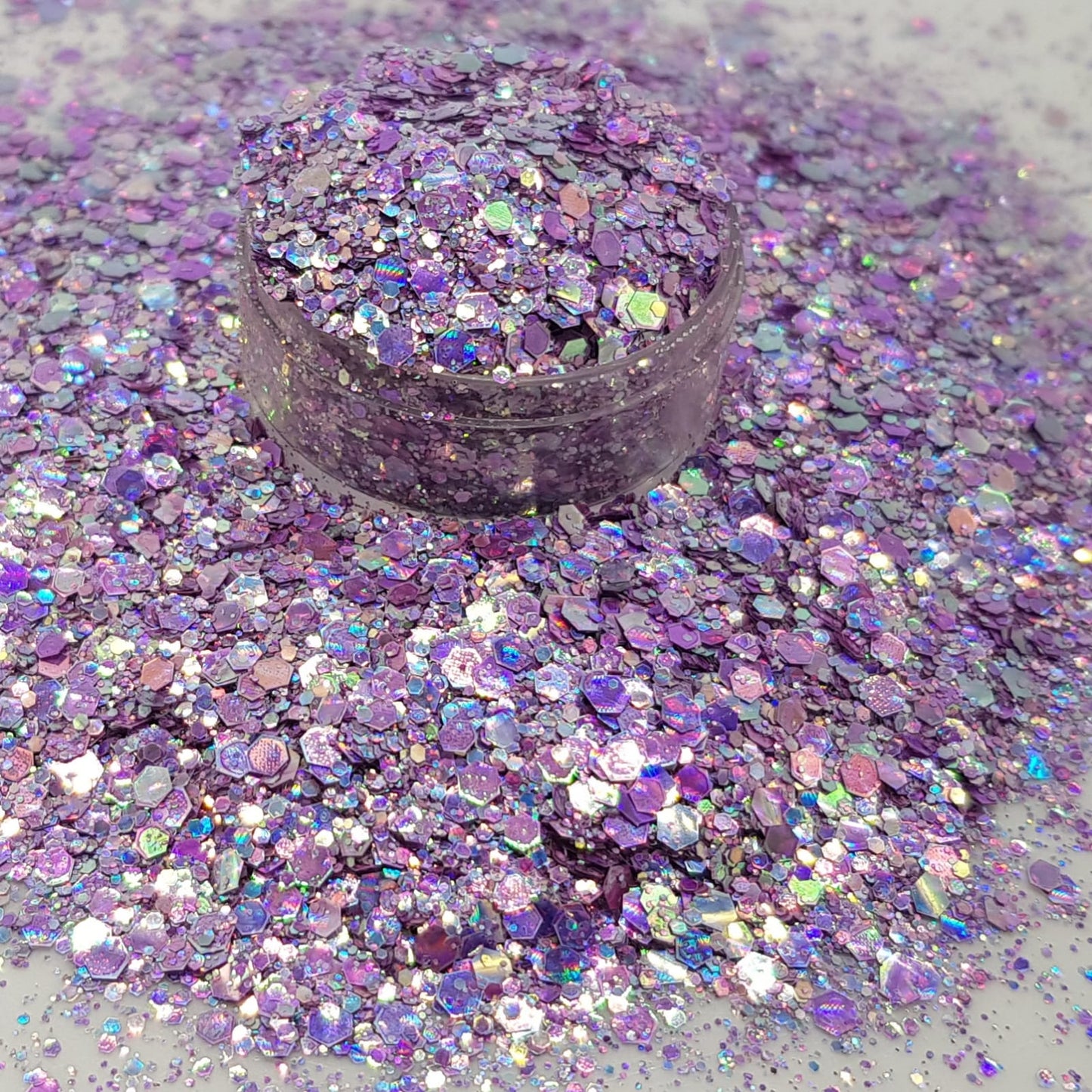 Chunky Cat Eye Lavender
