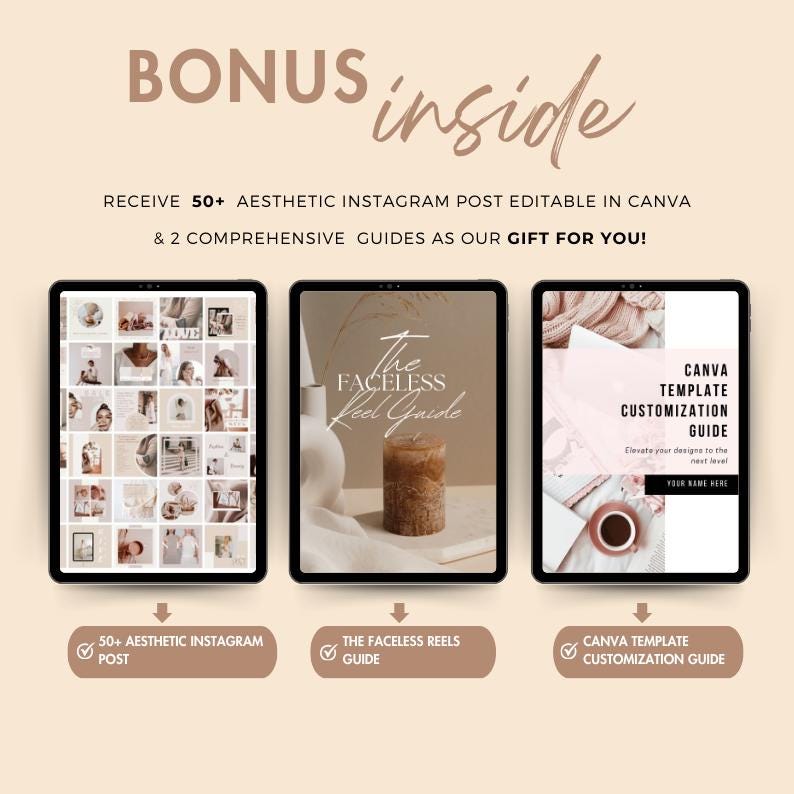 Aesthetic Faceless Bundle