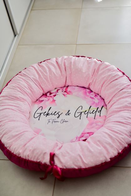 Pink Floral Play Donut