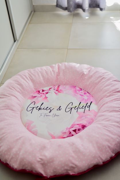 Pink Floral Play Donut