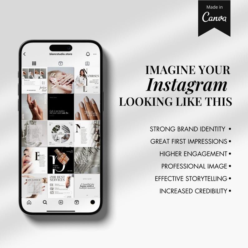 Nail Tech & Salon Template Bundle