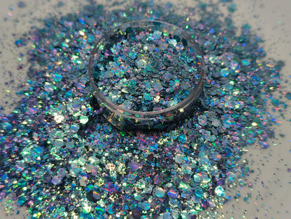 Chunky Cat Eye Blue
