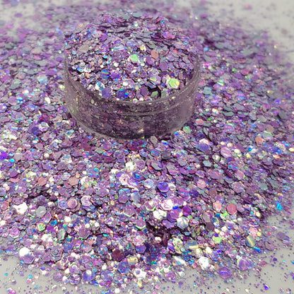 Chunky Cat Eye Lavender