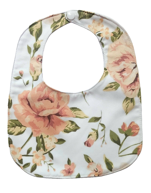 Soft Floral Bib