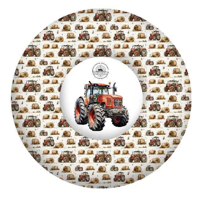 Red Tractor Play Donut