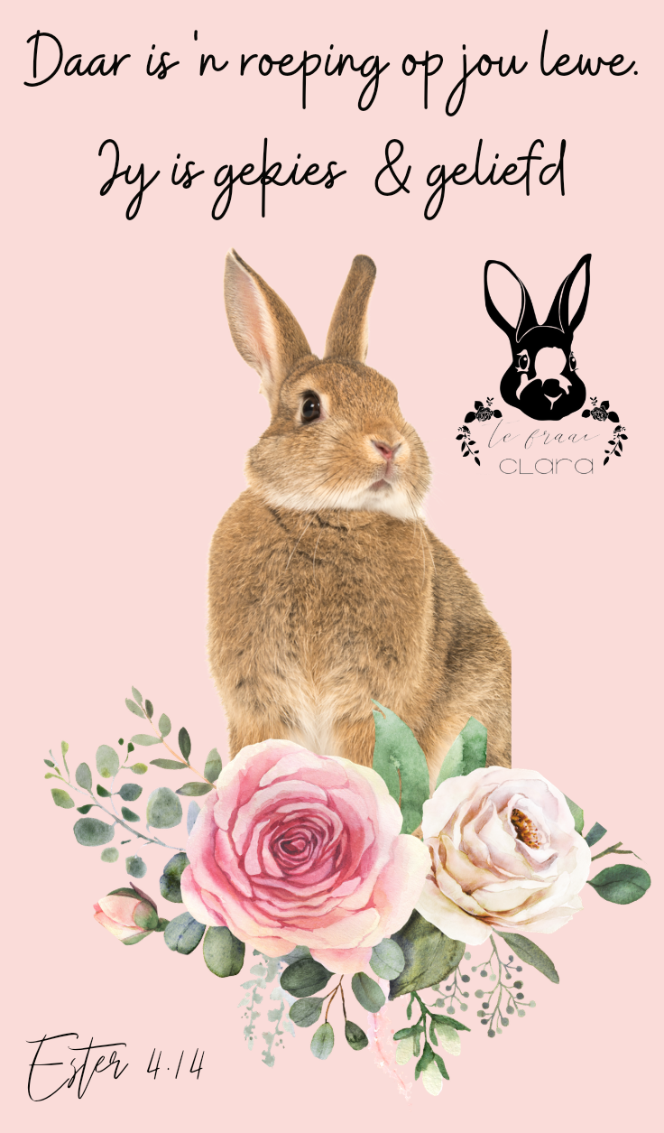 Rabbit Floral Blanket