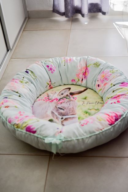Floral Donkey Play Donut