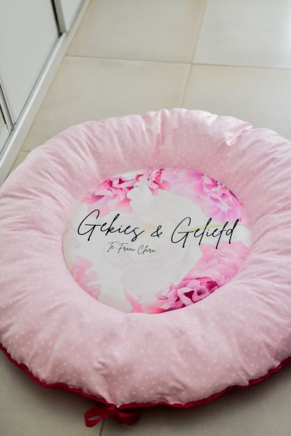 Pink Floral Play Donut